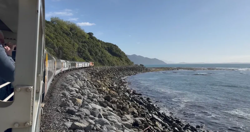 First Class Train Journey Across New Zealand